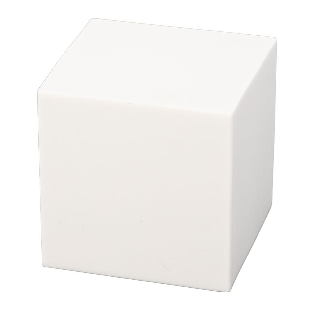 Rubber Carving Block for Stamp Soft Crafts Hand Making Tool 3D Cube White 5x5x5CM