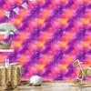 Watercolor Galaxy Wallpaper In Violet, Purple and Powder Pink 50x1000