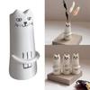 Elegante Katzenvase Blumenvase zur Ausstellung Blumentöpfe Katzenmotiv Vasendekorationen