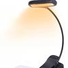 LED Book Light Reading Light Eye Caring Clip-on USB Rechargeable Dimmable Light Lamp Adjustable Flexible Night Reading Lamp