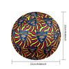 Unione Sportiva Lecce Pallone da Calcetto Indoor Taglia 5 Colorato Per Tutte le Età Cucito a Macchina PVC Pronto per la Competizione Resistente Alto Rimbalzo