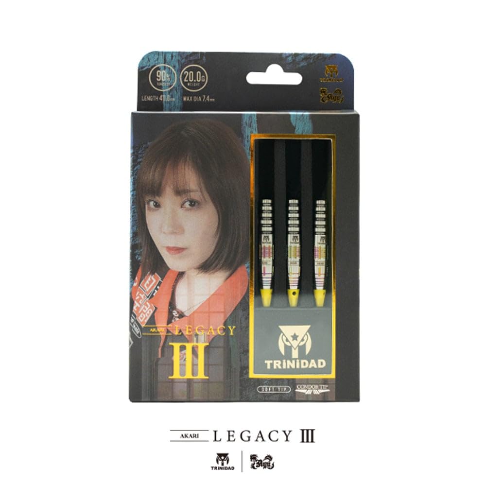 TRiNiDAD ×Ryu AKARI LEGACY3 2BA Darts Barrel