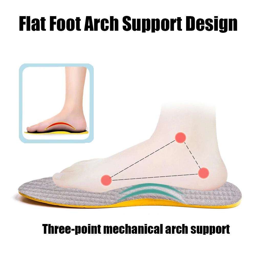 2025 Orthotic Insole For Flat Feet Arch Support Orthopedic Shoes Sole Insoles For Feet Men Women O/X Leg Corrected Care Pad