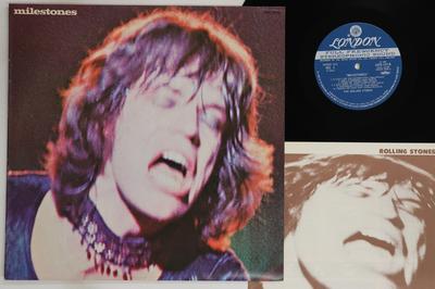 LP Record ROLLING STONES  Milestones GXD1018 LONDON 1980 Japan Rock Used