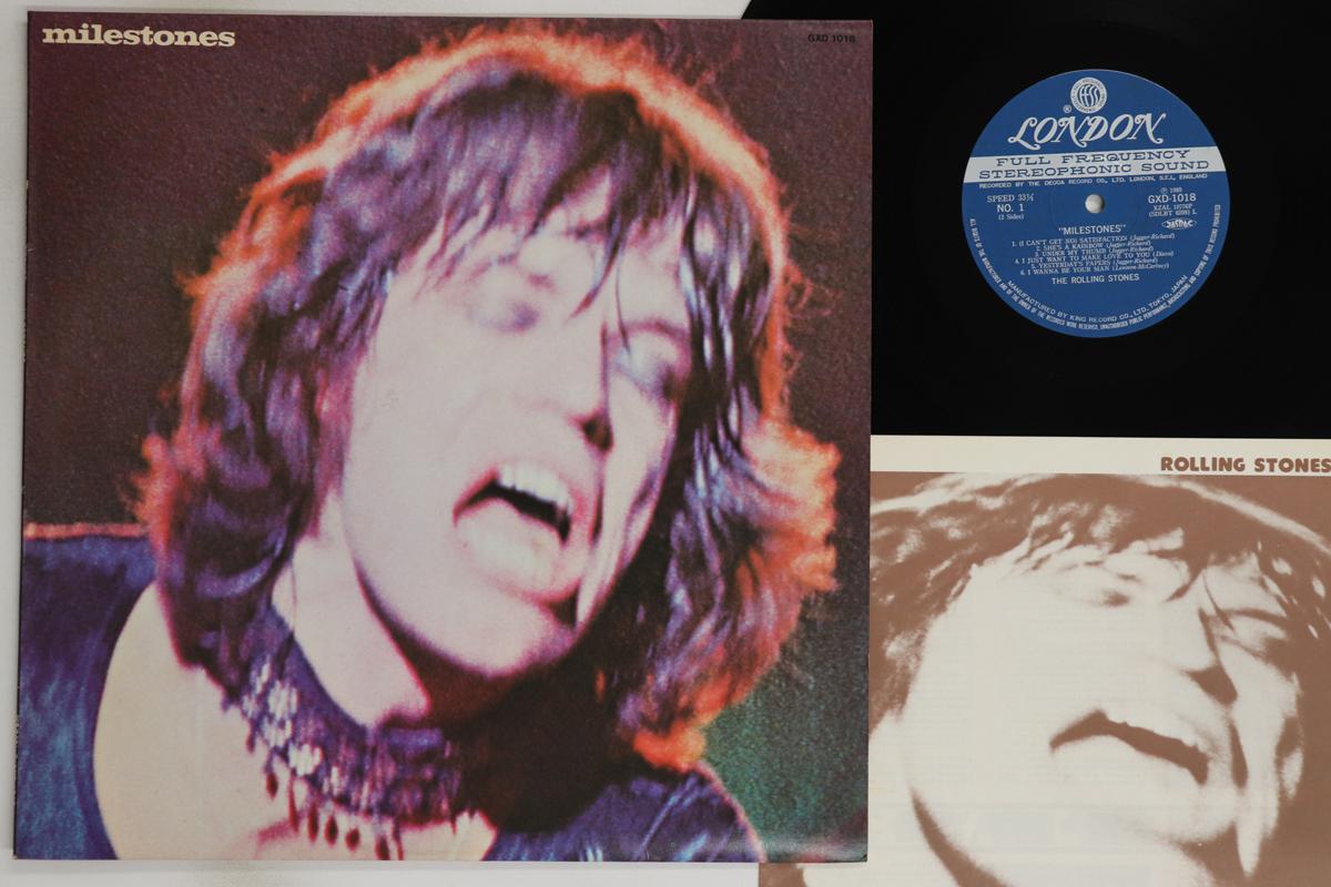

LP Record ROLLING STONES - Milestones GXD1018 LONDON 1980 Japan Rock Used