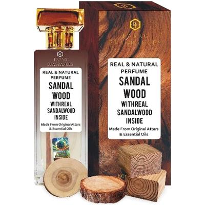Parag fragrances Real, Natural & Long Lasting Perfume For Men, сандалове дерево, 60 мл, 100% натуральний тартар для чоловіків