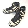 Italy MONTEROSA Cinderella Fur Trekking Shoes Zebra Print 41 / 25.5-26.0
