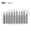 Lead-Free Electric Soldering Iron Tip Set: Flat, Bent, and Knife Tips for 936 Station