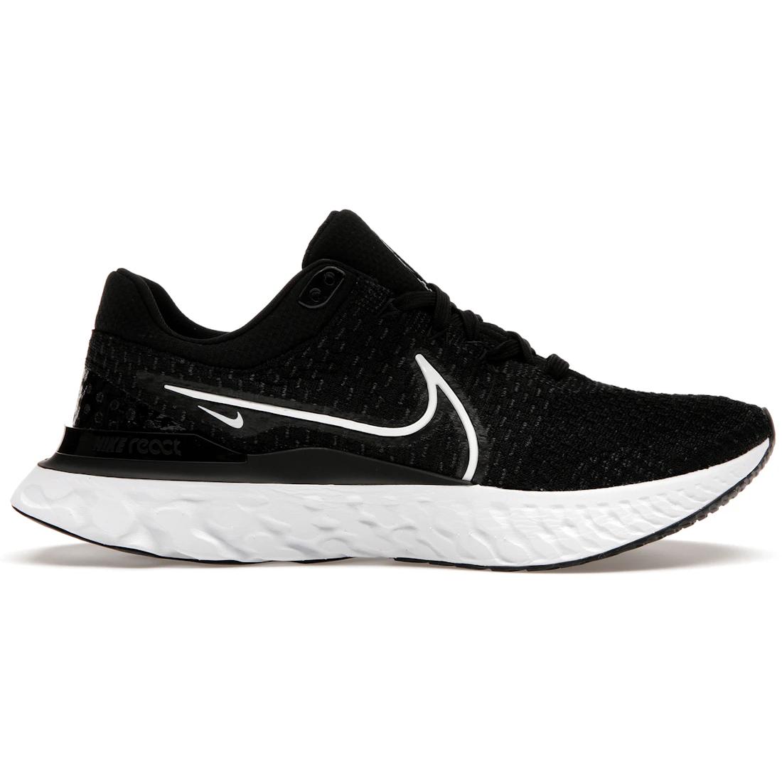 

Кроссовки Nike React Infinity Run Flyknit 3 Черный Белый(ДХ5392-001) 44