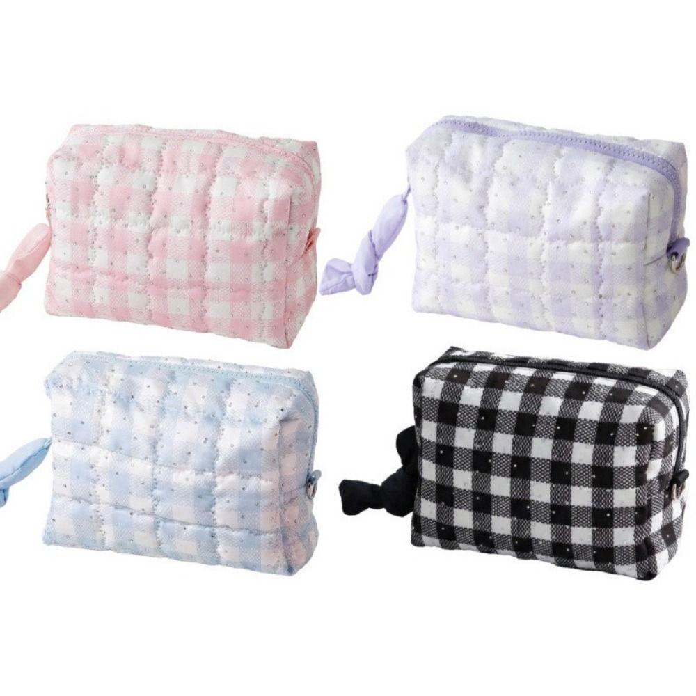 Large Capacity Makeup Bag Korean Style Pencil Pouch Portable Women  Toiletry Bag  Daily Use