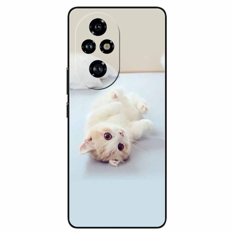 For Honor 200 5G Case Lovely Cute Cartoon Silicone TPU Soft Phone Cover for Honor 200 Honor200 Protect Back Shells FUnda Coque