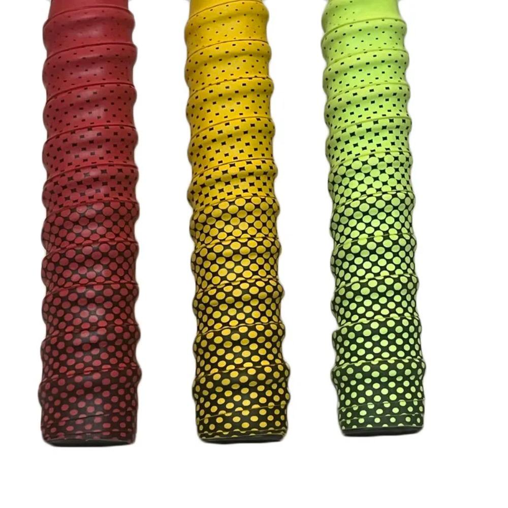 1pcs PU Tennis Racket Overgrip Shock Absorption Fishing Rod Sweatband  Badminton