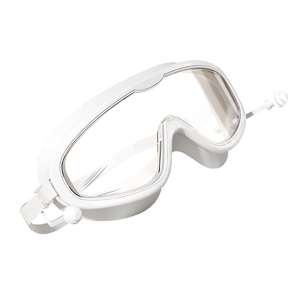 Kids Swim Goggles Large Frame Waterproof Cute Professional Swimming Glasses for Boys Girls Children