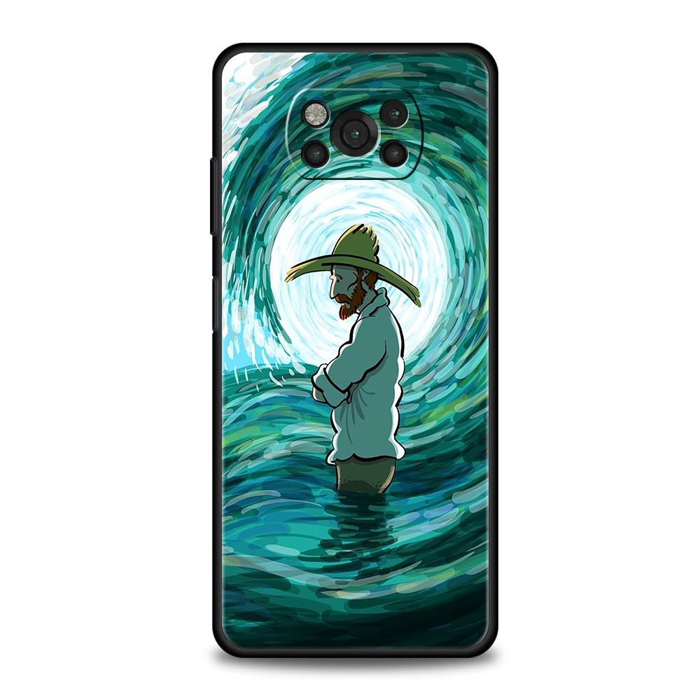 Art Vincent Van Gogh Starry For Xiaomi 12 Poco X3 NFC M3 F3 M4 X4 Pro 5G Phone Case Mi Note 10 Lite 11 10T 11T 11X 9T 11i Cover