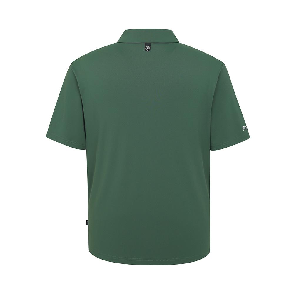 MALBON GOLF Fairway Baldwin Polo Shirt Green (Man)