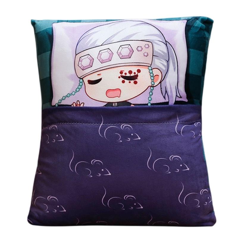 Slayer Demon Nezuko Tanjiro Pillow Soft Cushion Anime Cushion Plush Toys Gifts