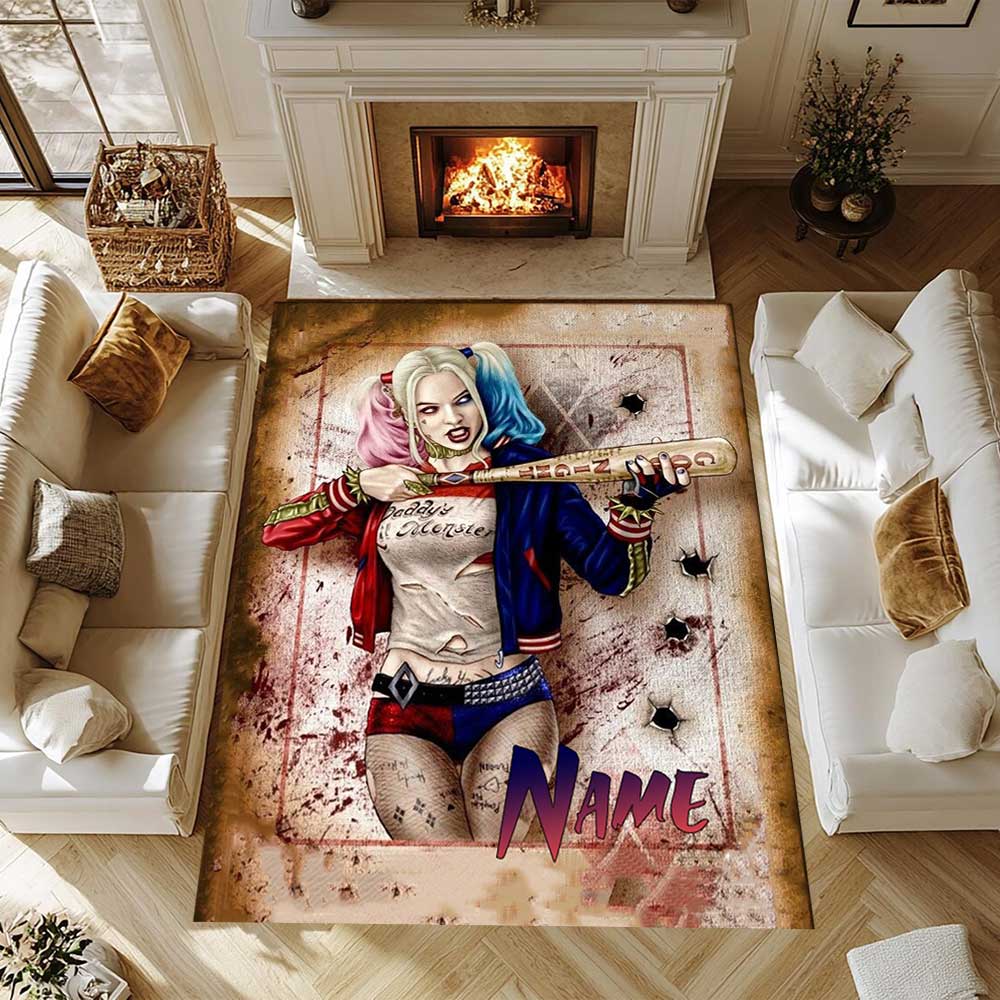 Warner Bros. Movies (21) Customize your name rug, office chair cushion, home bedroom living room gift.