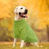 Kuoser XS Dog Sweater, Warm Winter Fall Puppy Sweaters for Extra Small Dogs Boy Girl, Solid Pullover Turtleneck Knit Sweater Thick Long Sleeve