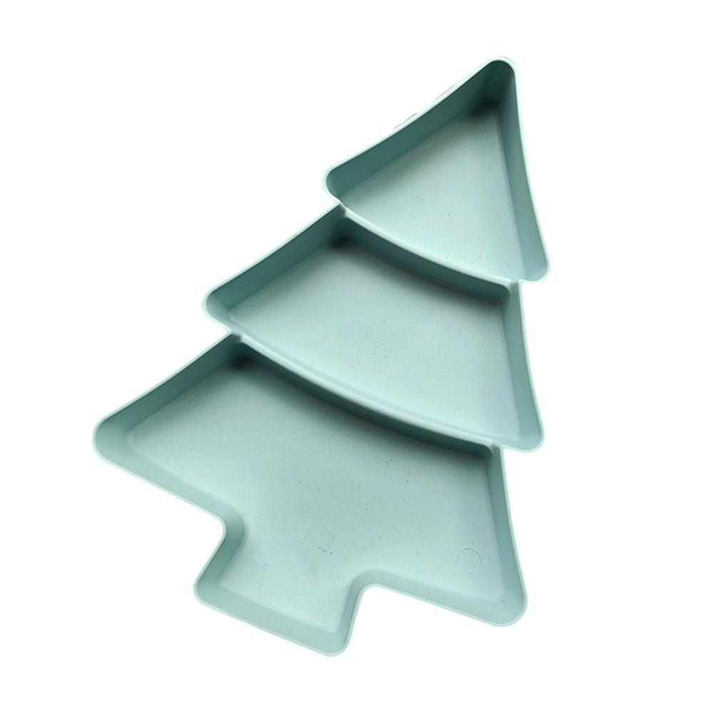 Weihnachtsbaum Snackteller Schale Teller Süßigkeitenteller Frohe Weihnachten Party Dekorationen für Zuhause 2025 Navidad Noel Natal Xmas Geschenk