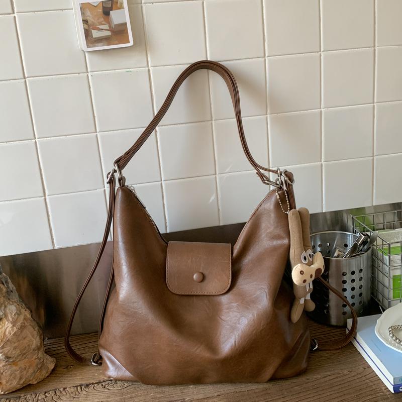 High-value large-capacity bag women's new autumn commuter backpack tote bag