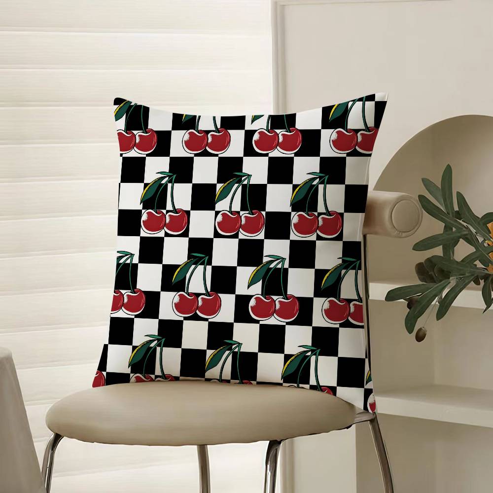 Sweet Millennium Print Kirsh Studio Pillow Case Comfort Sofa Bed Silky Elegant Invisible Zipper Decorative Cushion Cover