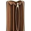New COACH Coated Canvas Wallet Trumpets Women's Tan & Pink CW778-IMXB0