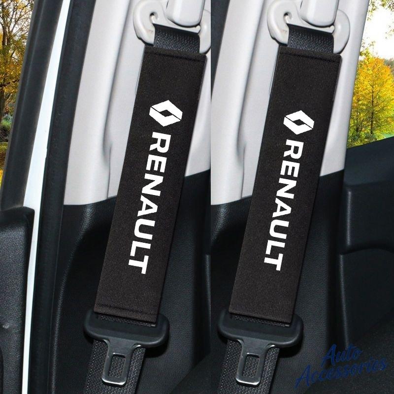 Car Seat Headrest Rest Neck Pillow Cushion Seat Belt Shoulder Pad For Renault Clio Koleos Megane Espace QM6 Kadjar Captur Scenic XX1