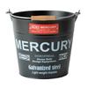 MERCURY Bucket Matte Black Regular 28x28x25cm