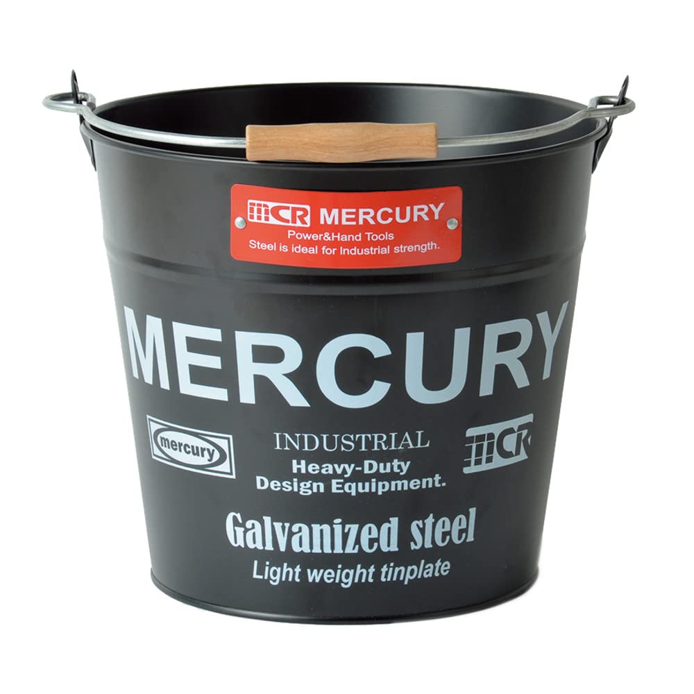 

MERCURY Bucket Matte Black Regular 28x28x25cm