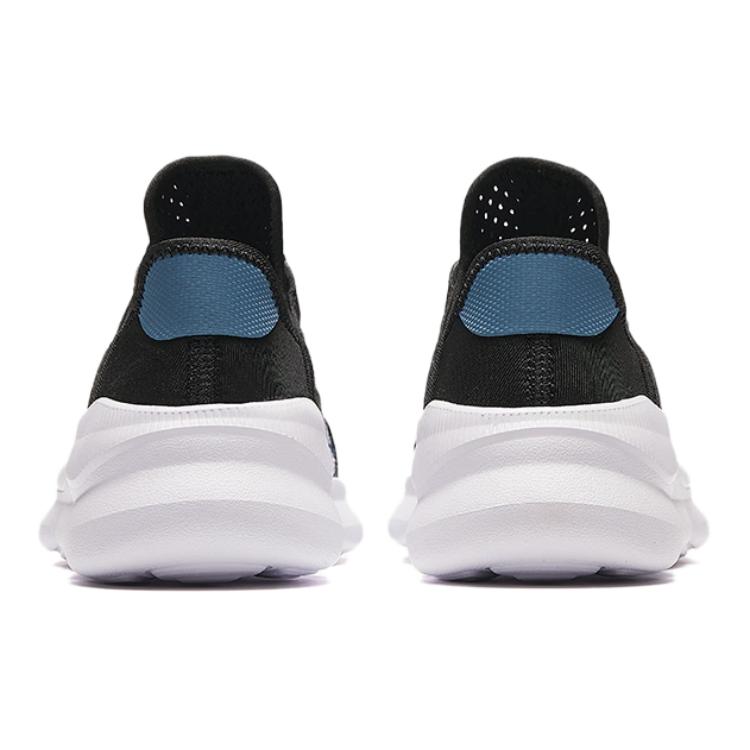 Anta Comfortable Casual Non-Slip Shock Absorbing Low-Top Kids Running Shoes Kids Sneaker Black Blue A312428821-3