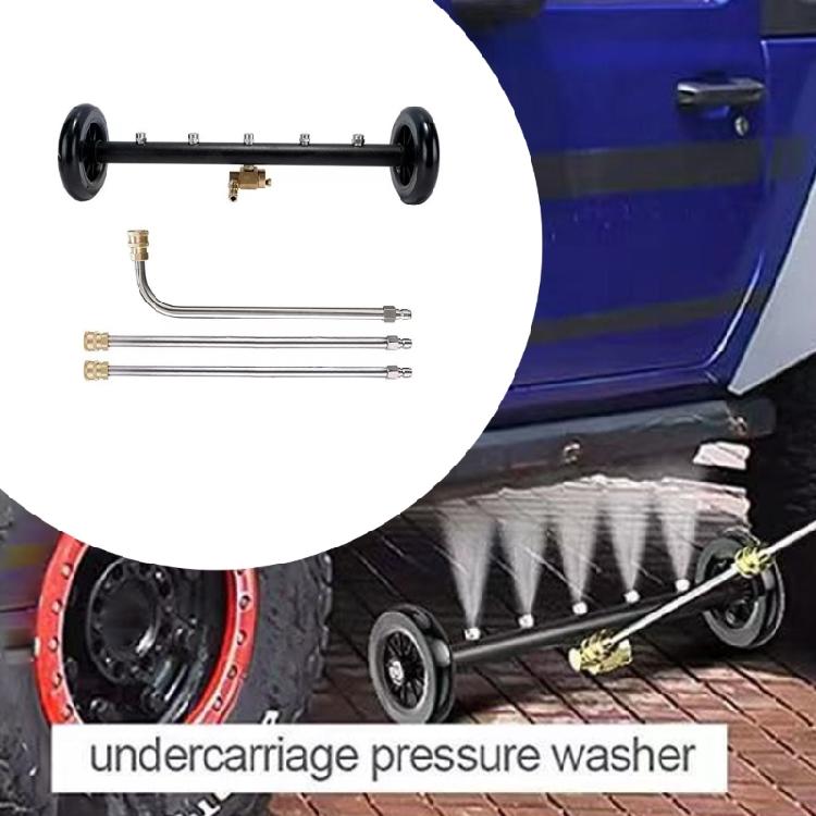 2 In 1 5 Hole Car Undercarriage Cleaner Ideal For Home And Commercial Applications