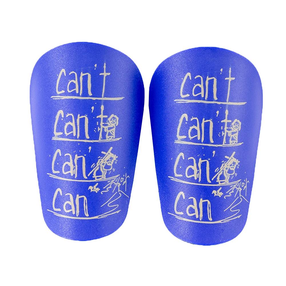 Mini Shin Pads Football Training Shin Guards Wear-resistant Shock Absorbing Soccer Leg Protector for Adult Children Soccer Board