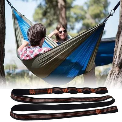 Extra Long Camping Hammock Accessories Weatherproof Suspension Rope Heavy Load Bearing 300kg Support for Hiking Use