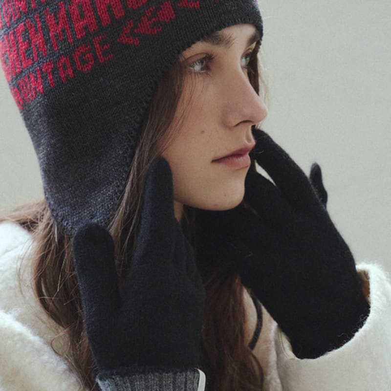 Marchen Unisex Couple Two-Tone Gloves_4color