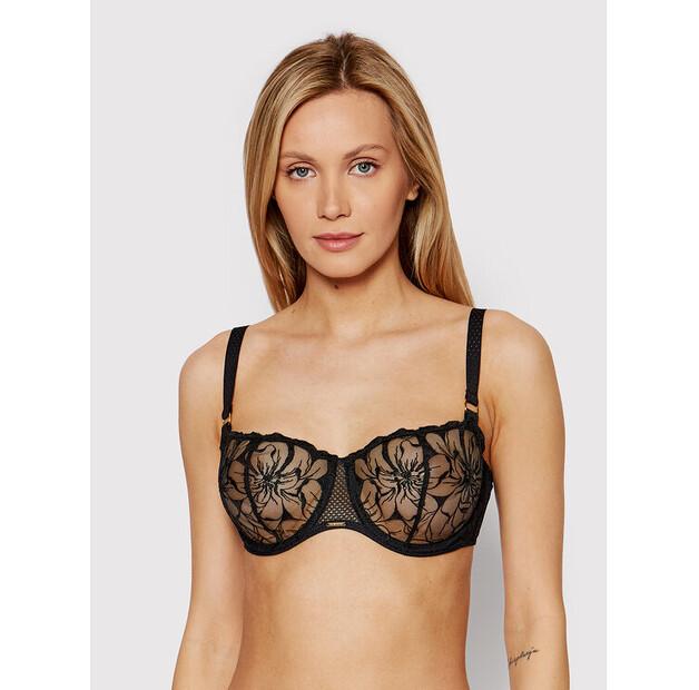Бюстгальтер балконет Chantelle Fleurs EU 85D