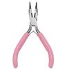 Cute Pink Handle Anti-slip Splicing and Fixing Jewelry Pliers Tools & Equipment Kit for DIY Jewelery Making Needlework