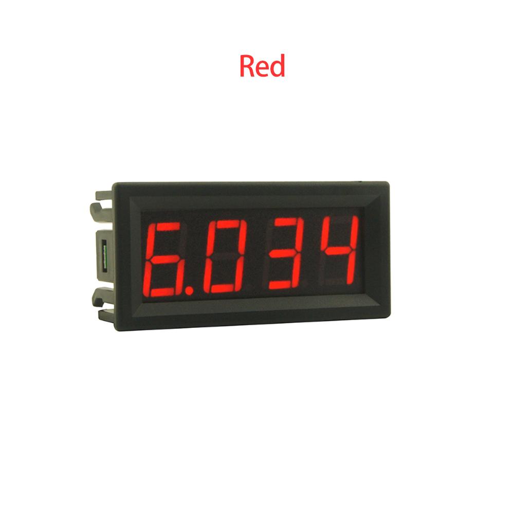0.56 inch 4-bit LED Digital High Precision DC Ammeter 0 -10A Current Tester Gauge with Wire