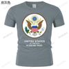 Mens Luxury Cotton T Shirt Men Oneck Tees United States Of America In God We Trust Loose Tops For Him Plus Size Teeshirt