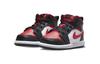 Jordan 1 Mid Black Fire Red TD 640735-079