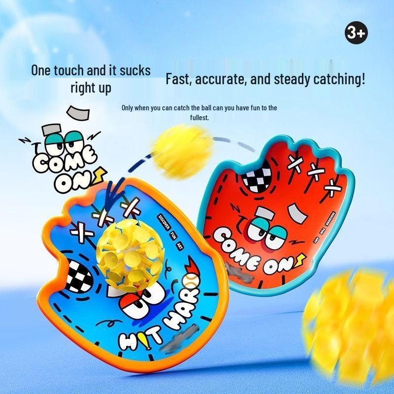 Parent-Child Suction Cup Catch Ball - Indoor/Outdoor Sticky Ball Game