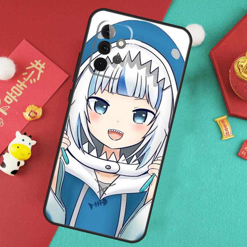Gawr Gura Hololive Anime Case For Samsung Galaxy A56 A36 A26 A16 A06 A13 A33 A53 A15 A35 A55 A34 A54 A12 A32 A52 A17