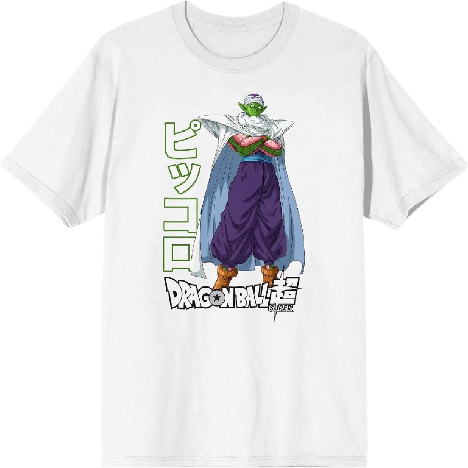 Мужская белая футболка Dragon Ball Super Piccolo S