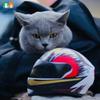 ATUBAN Small Pet Motorcycle Helmet Cat Dog Puppy Mini Helmets,Full Face Motorcycle Helmet Outdoor Head Protecting Pet Hard Hat