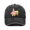 Cappellino da Baseball Carino alla Moda di SpongeBob Film Cartone Animato Personaggio Adulti Uomini Donne Sportivo Casual Protezione Solare Regolabile Anime Visiera Rete Cappello