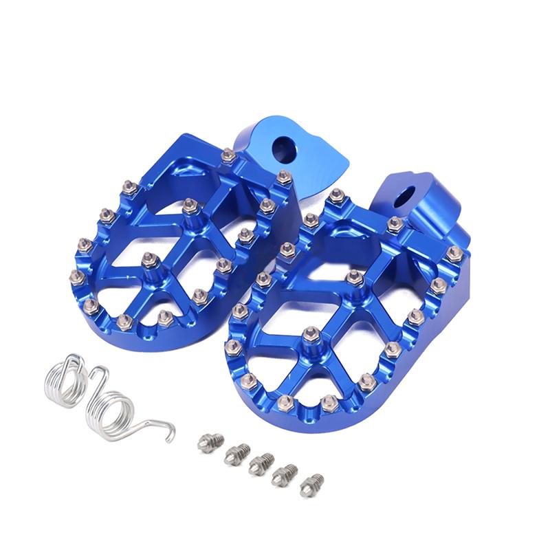 NEW-Motorcycle CNC Foot Pegs For YZ65 YZ85 Rests Footpegs Footrests Rests Footpegs Footrests For Anti-Slip Foot Pe