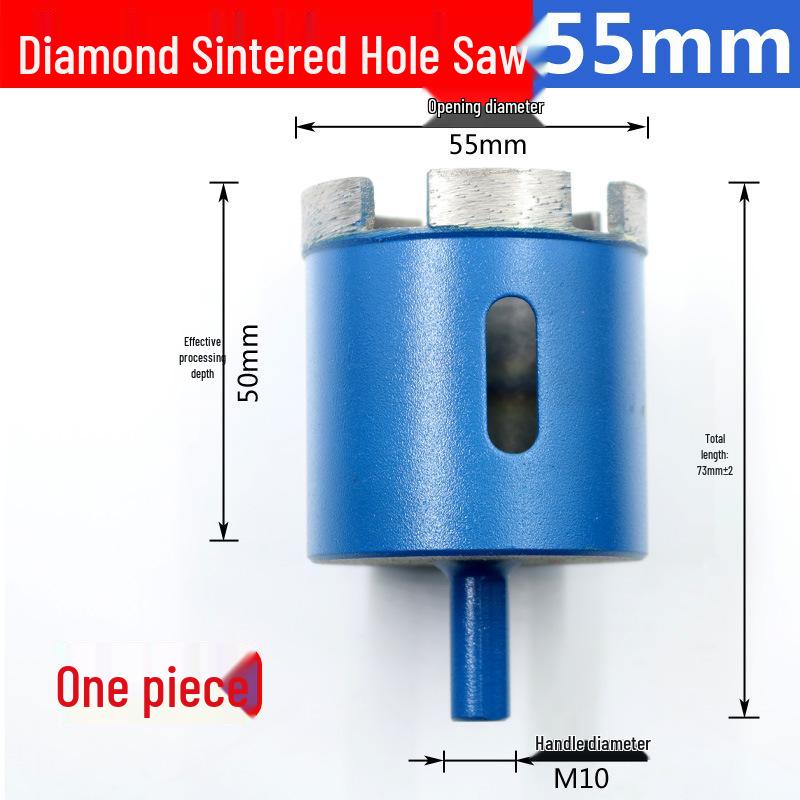 Diamantbeschichtete Lochsäge für Marmor, Granit, Stein, Fliesen und Glas