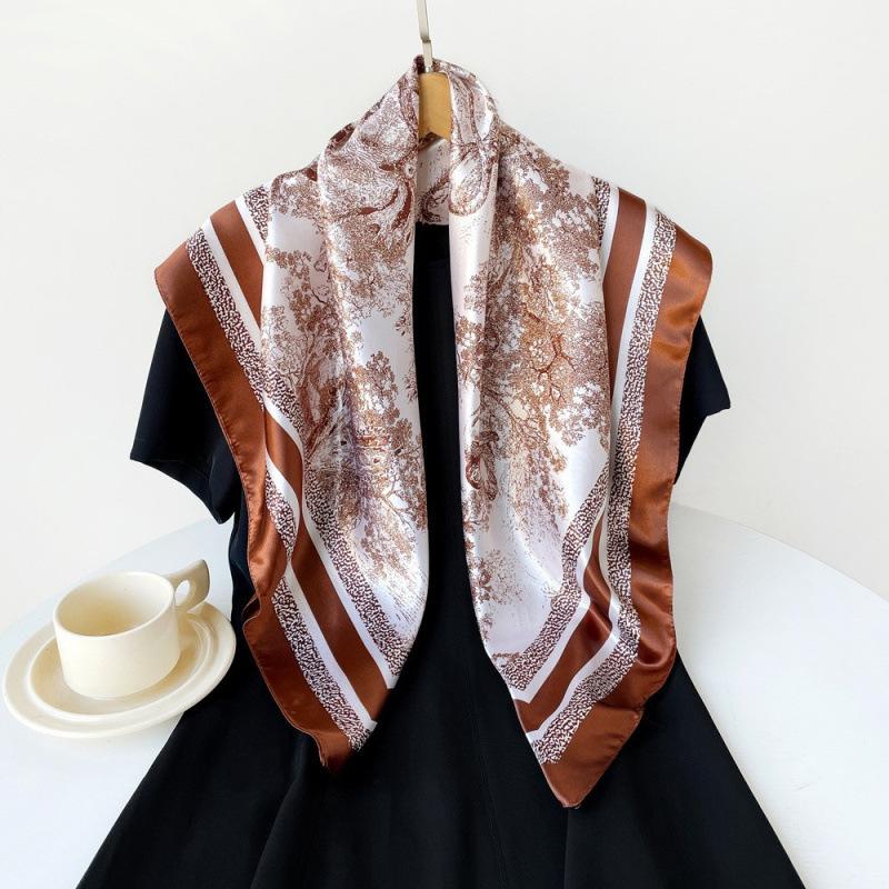 Summer Sunscreen Scarf for Women  Big Square Scarf  Neck Protection  Professional Decorative Scarf  Scarf  Shawl