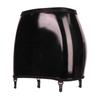 Gothic Punk Wetlook Pu Leather Mini Skirt Women Sexy High Waist Garter Belt With 4 Straps And Metal Clips For Stockings