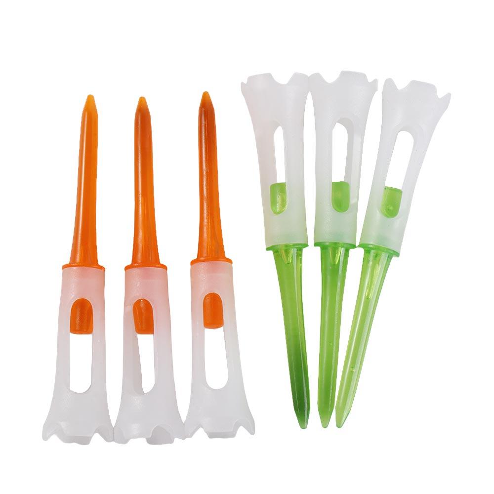 10Pcs/Lot Rubber Cushion Golf Clubs Tee Ball Holder Golf Training Tools Golf Tees  Outdoor Sports