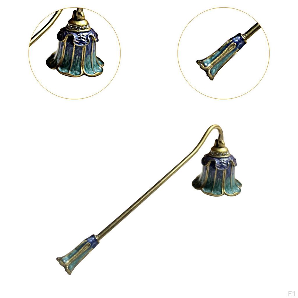Candle Snuffers Extinguisher Zinc Alloy Unique with Long Handle Accessory European Home Decor Wick